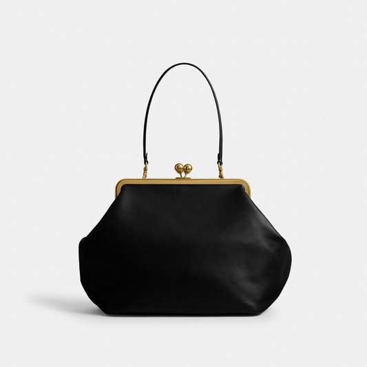 Large Kisslock Frame Bag