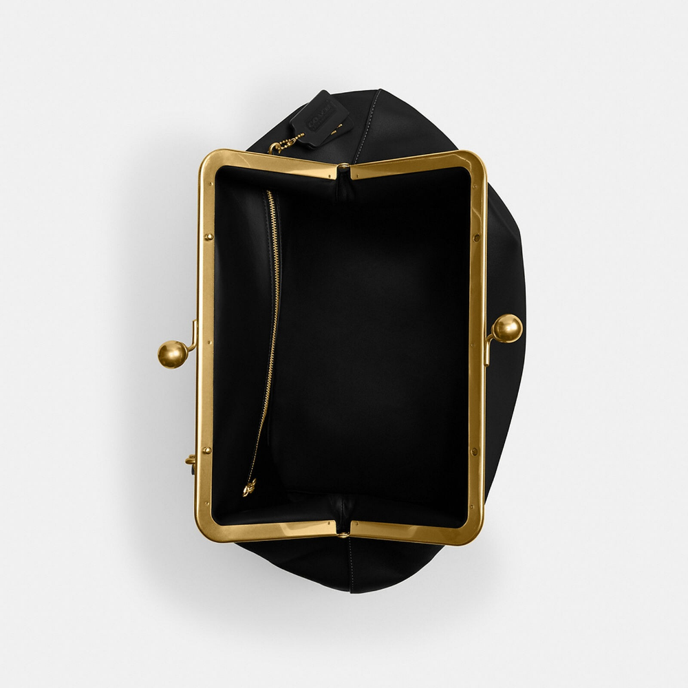 Large Kisslock Frame Bag